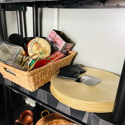 Decorative Tins, Placemats, Basket And Wallets (Pod)