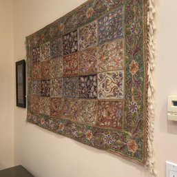 Gorgeous Embroidered Wall Tapestry (LR)