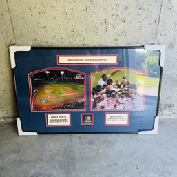 Boston Red Sox 2004 World Champions Framed Photo Print (Garage)