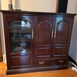 Thomasville Furniture Entertainment Cabinet, Contents Not Included (BR1)