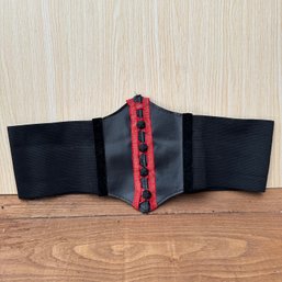 Black & Red Wide Belt (OA)