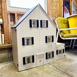 Stunning Large Vintage Wooden Dollhouse - See Notes (GarageMB7)