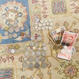 Assorted Bills And Coins Lot No. 3 (Dining Room)