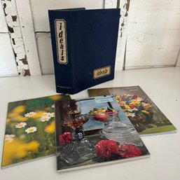 Vintage IDEALS Magazines, Including IDEALS Binder With Holiday Issues (OA)