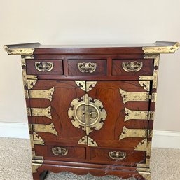 Korean Antique Style End Table Cabinet (MB) 56791
