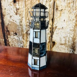 Glass Lighthouse Lamp (barn)