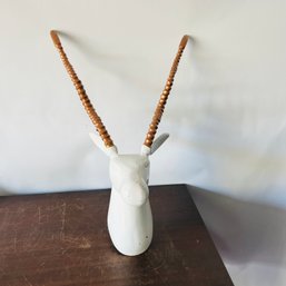 Decorative Metal Antelope Head