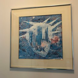 Artist Signed Framed Art Piece (loft)
