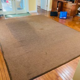 Huge Calvin Klein Rug (Has Some Wear On Fringes & Stains As Shown) Kitchen