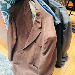 Collection Of Men's Jackets, Suit & Shirts (Kitchen)