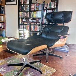 Herman Miller Style Chair With Ottoman (Office)