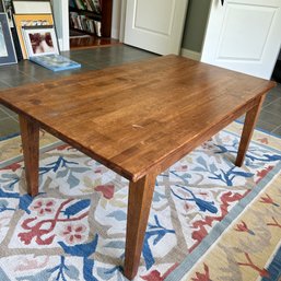 Solid Wood Large Coffee Table - See Notes (office)