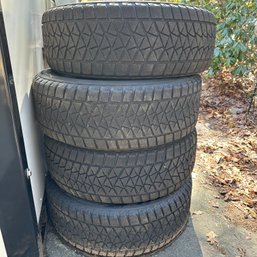 Four Bridgestone Blizzak Tires (MC)