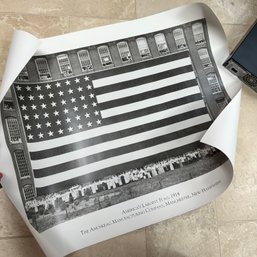 'America's Largest Flag' Poster (FR)