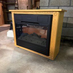 Heat Surge Electric Fireplace Model M7 (BSMT)