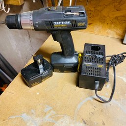 Craftsman Industrial Cordless Drill With Two Batteries And Charger (Zone 3)