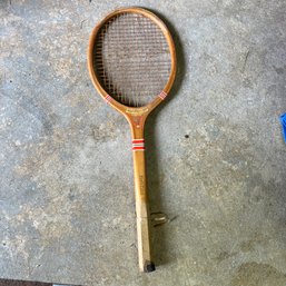 Vintage Wright And Ditson Tennis Racket (Mid-basement)