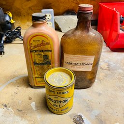 Vintage Bottles And Can Lot (Zone 3)