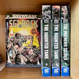 DC COMICS: Showcase Presents Series Of Graphic Novels: SGT ROCK, THE HAUNTED TANK, THE UNKNOWN SOLDER (Office)
