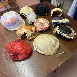 Vintage/Antique Ladies Decorative Hats (BSMT)