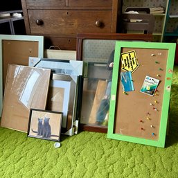 Rustic Corkboards, Mirror, Framed Art, And More (b1)