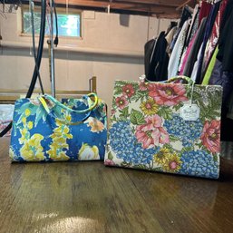 Beautiful Pair Of Margaret Smith Handbags (BSMT)