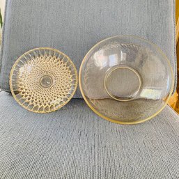 Vintage Glass Bowls (Mudroom)