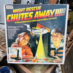 Vintage In Box 'night Rescue Chutes Away' Game