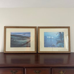 Professionally Framed Photography Art - Two Pieces (upBed)
