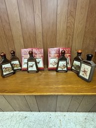Gorgeous Set Of Collectible Beam's Choice Decanters, 12 With Some In Boxes! (BSMT)