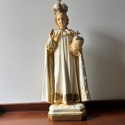 Religious Chalkware Statue (upBed)