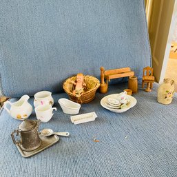 Miniture Wooden And Porcelain Play Sets (Mudroom)
