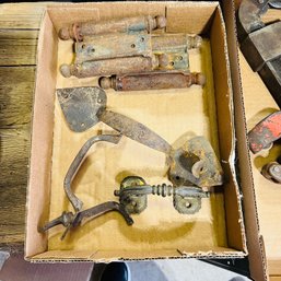 Assortment Of Architectural Salvage Hardware