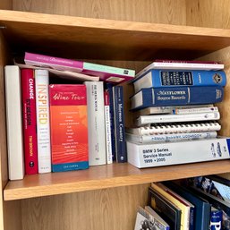 Misc Book Shelf Lot (office)