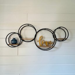Shelf With Decorative Items (Living Room)