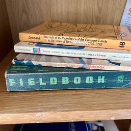 BOY SCOUTS OF AMERICA Book Lot: Vintage Field Book, Order Of The Arrow, Plus NY World's Fair & More (office)