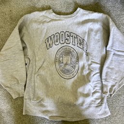 Vintage WOOSTER COLLEGE Sweatshirt (bed2)