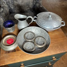 Miscellaneous Vintage Pieces Including Sterling, Pewter, & Everlast Metal (Barn UP)