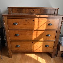 Stunning Vintage/Antique Three Drawer Wooden Dresser - Appointment Pickup Only, Bedford, NH (OA)