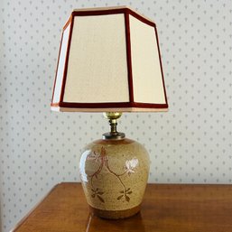 Pottery Lamp (Bedroom 2)