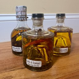 Trio Of Sealed Infused Olive Oils (DR)