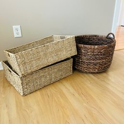 Assorted Storage Baskets (Upstairs)