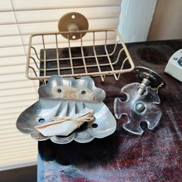 Vintage Wall Mounted Soap Dishes And Holder (Living Room)