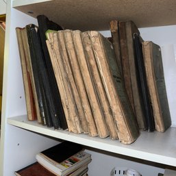 Vintage Train Log Books (attic)
