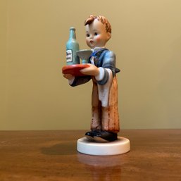 Vintage Goebel W Germany HUMMEL Figure, 'Waiter' (BR)