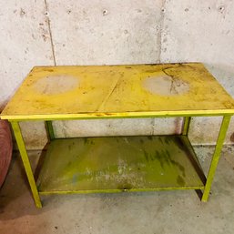 Vintage Work Table (Barn Downstairs)