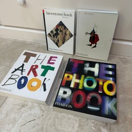 Four Coffee Table Art Books Including PHAIDON Titles (FR)