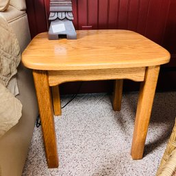 Oak Side Table No. 1 (Basement)