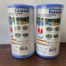 Pair Of Intex Pool Filter Cartridges A Or C (NK)