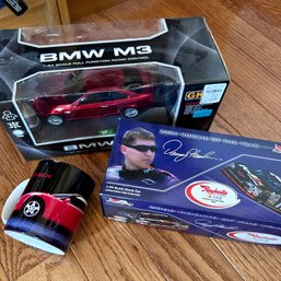 Model Car Lot: BMW M3 1:24 Scale, 2006 NASCAR Rookie Of The Year 1:24 Scale, Both New In Box (office)